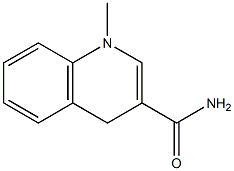 1-Methyl-3-carbamoyl-1,4-dihydroquinoline Struktur