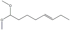 5-Octenal dimethyl acetal Struktur