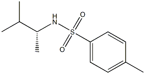 (+)-N-[(R)-1,2-Dimethylpropyl]-p-toluenesulfonamide Struktur