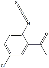 2-Acetyl-4-chlorophenyl isothiocyanate Struktur