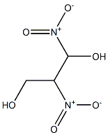 1,2-Dinitro-1,3-propanediol Struktur