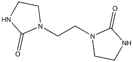 1,1'-Ethylenebis(imidazolidin-2-one) Struktur