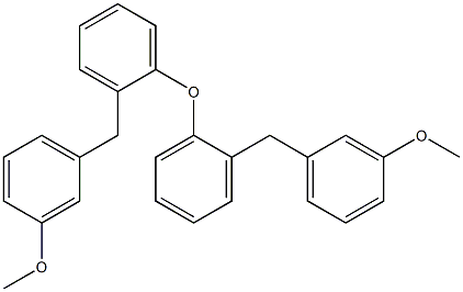 3-Methoxybenzylphenyl ether Struktur