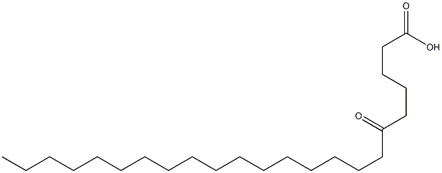 6-Oxotricosanoic acid Struktur