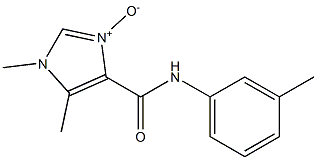 1,5-Dimethyl-N-(3-methylphenyl)-1H-imidazole-4-carboxamide 3-oxide Struktur