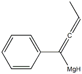 1-Phenyl-1,2-butadienylmagnesium Struktur