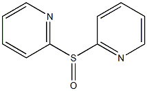 Di(2-pyridinyl) sulfoxide Struktur