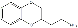 2-(2-Aminoethyl)-1,4-benzodioxane Struktur