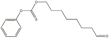 8-[(Phenoxythiocarbonyl)oxy]octanal Struktur