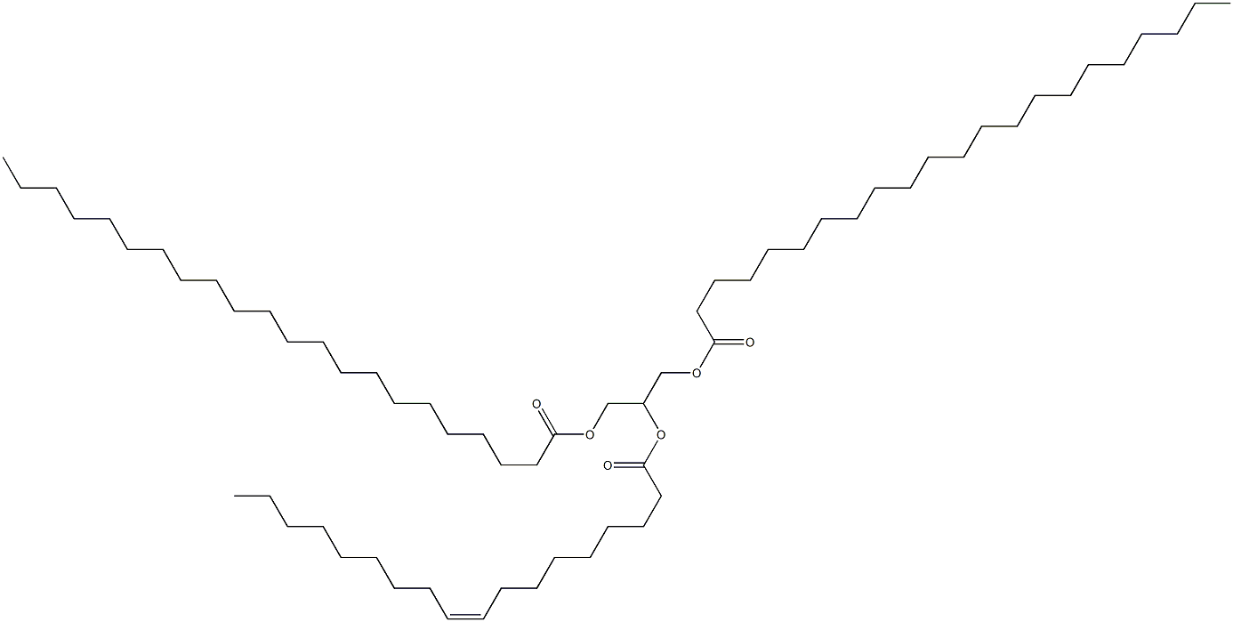 1-O,3-O-Dibehenoyl-2-O-oleoylglycerol Struktur