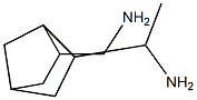 2-Aminomethyl-6-(1-aminoethyl)bicyclo[2.2.1]heptane Struktur