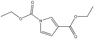 1H-Pyrrole-1,3-dicarboxylic acid diethyl ester Struktur