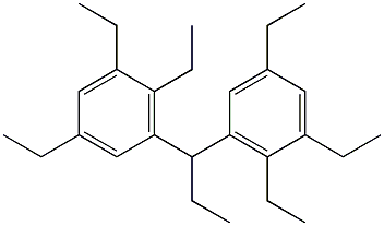 3,3'-Propylidenebis(1,2,5-triethylbenzene) Struktur