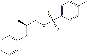 (-)-p-Toluenesulfonic acid (R)-2-benzylpropyl ester Struktur