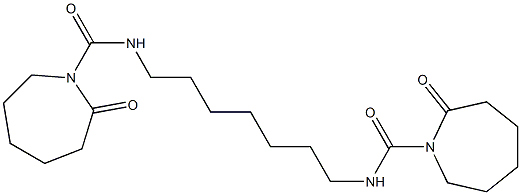 N,N'-(Heptane-1,7-diyl)bis[(2-oxohexahydro-2H-azepine)-1-carboxamide] Struktur