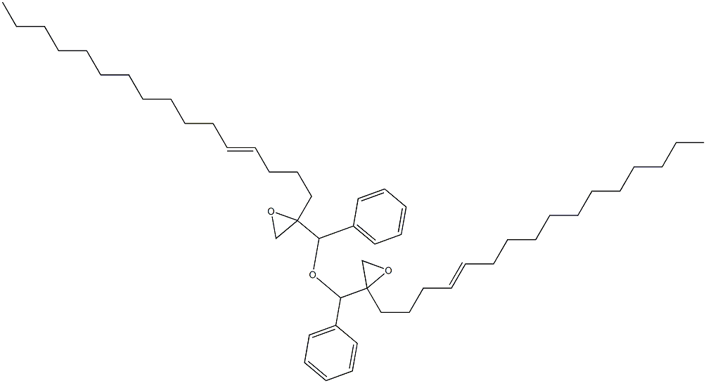 2-(4-Hexadecenyl)phenylglycidyl ether Struktur