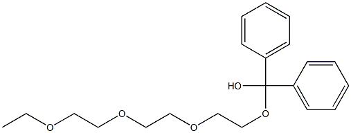 2,2-Diphenyl-1,3,6,9,12-pentaoxatetradecane Struktur