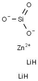 Silicic acid dilithiumzinc salt Struktur