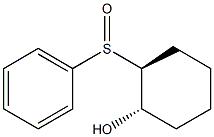 (1S,2S)-2-Phenylsulfinylcyclohexanol Struktur