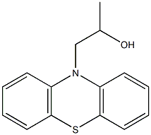 10-(2-Hydroxypropyl)-10H-phenothiazine Struktur