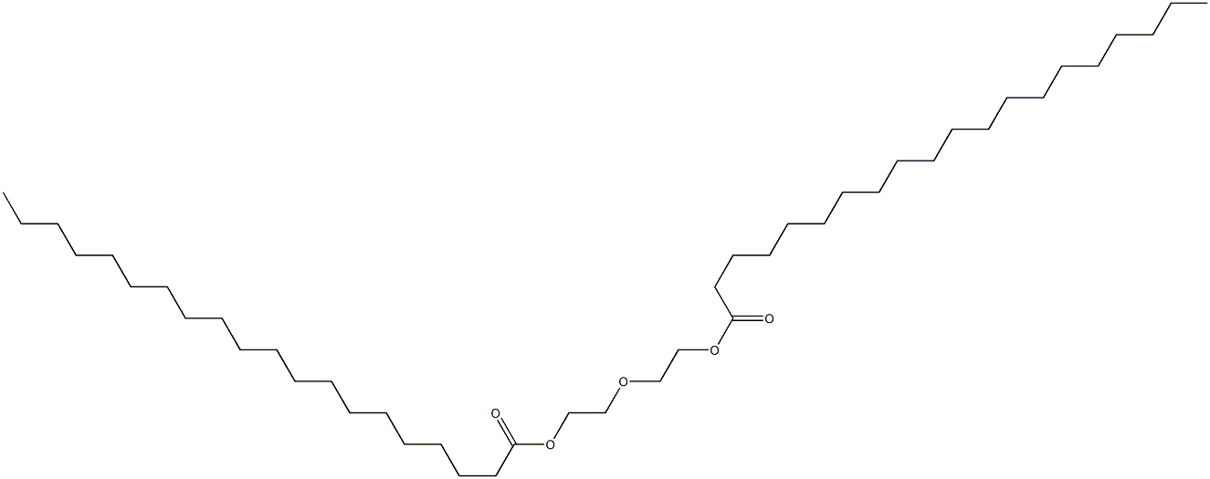 Bisicosanoic acid oxybisethylene ester Struktur