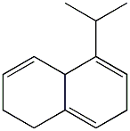 1,2,4a,7-Tetrahydro-5-isopropylnaphthalene Struktur