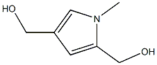 1-Methyl-1H-pyrrole-2,4-dimethanol Struktur