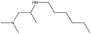 N,N-Dimethyl-N'-hexyl-1,2-propanediamine Struktur