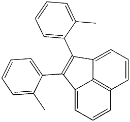 1,2-Bis(o-tolyl)acenaphthylene Struktur