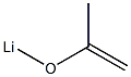 2-(Lithiooxy)-1-propene Struktur