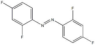 2,2',4,4'-Tetrafluoroazobenzene Struktur