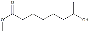 7-Hydroxyoctanoic acid methyl ester Struktur