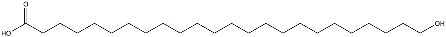 24-Hydroxytetracosanoic acid Struktur