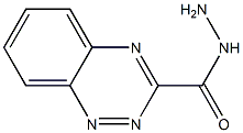 1,2,4-Benzotriazine-3-carbohydrazide Struktur