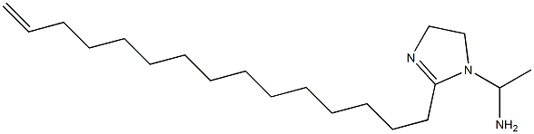 1-(1-Aminoethyl)-2-(14-pentadecenyl)-2-imidazoline Struktur