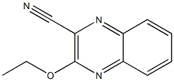 2-Ethoxyquinoxaline-3-carbonitrile Struktur