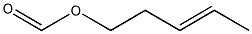 Formic acid 3-pentenyl ester Struktur