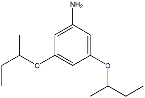 3,5-Di(sec-butyloxy)aniline Struktur