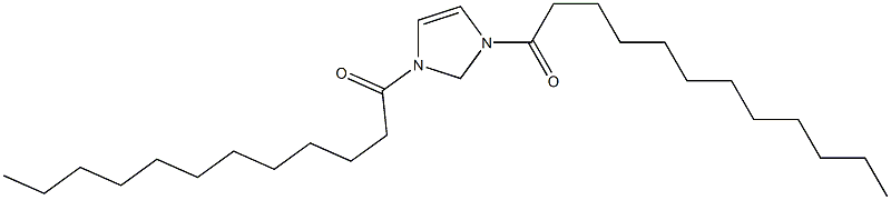 1,3-Dilauroyl-2,3-dihydro-1H-imidazole Struktur