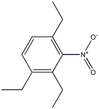 2,3,6-Triethyl-1-nitrobenzene Struktur