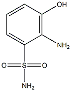 2-Amino-3-hydroxybenzenesulfonamide Struktur