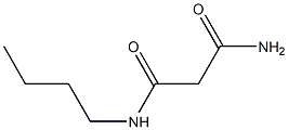 Butylmalonamide Struktur