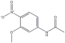 3'-Methoxy-4'-nitroacetanilide Struktur