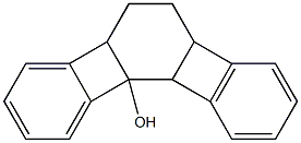 4b,5,6,6a,10b,10c-Hexahydrobenzo[3,4]cyclobuta[1,2-a]biphenylen-10b-ol Struktur