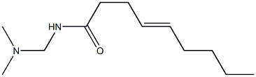 N-[(Dimethylamino)methyl]-4-nonenamide Struktur