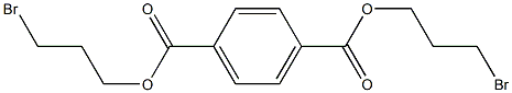 Terephthalic acid bis(3-bromopropyl) ester Struktur