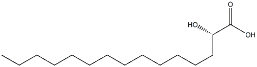 [S,(+)]-2-Hydroxypentadecanoic acid Struktur