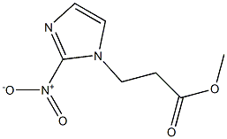 3-(2-Nitro-1H-imidazol-1-yl)propanoic acid methyl ester Struktur