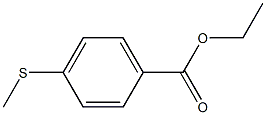 4-(Methylthio)benzoic acid ethyl ester Struktur