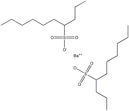 Bis(decane-4-sulfonic acid)barium salt Struktur